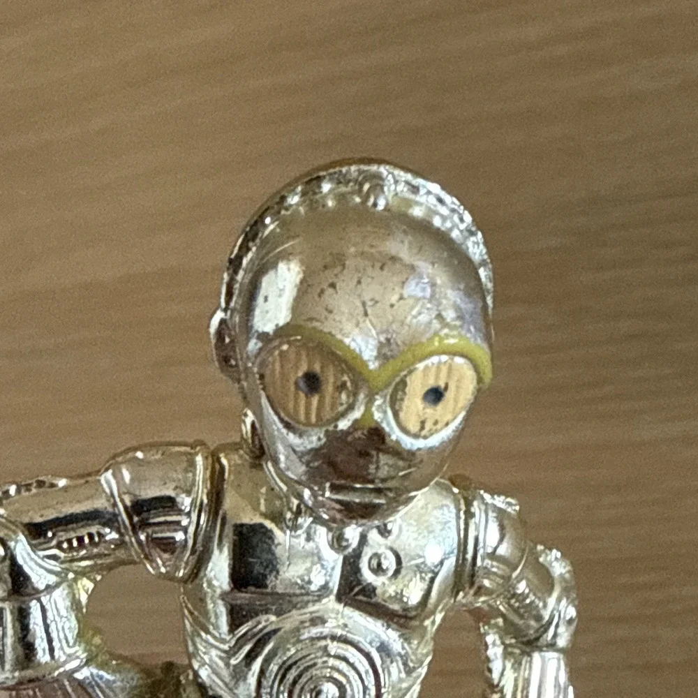 C-3PO Droid - Star Wars - Galactic Heroes - 2001 Mini Figure 2